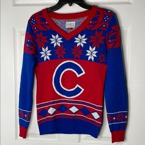 Chicago cubs knit sweater
